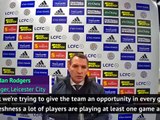 Rodgers targets immediate response at Tottenham