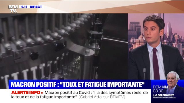 Gabriel Attal: Je n'ai aucun problème à me faire vacciner publiquement quand ce sera au tour de ma génération