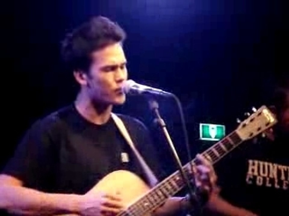 Justin Nozuka - Be back soon live