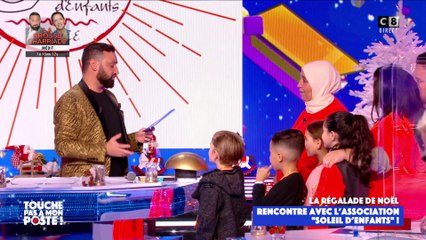 Cyril Hanouna offre des régalades pour l'association "Soleil d'enfants"