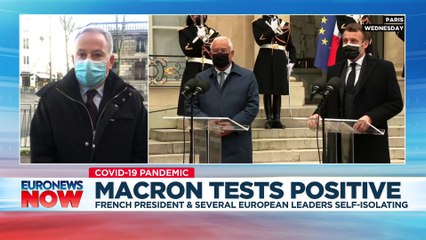 Macron in 'stable condition' with persisting COVID-19 symptoms, doctor says