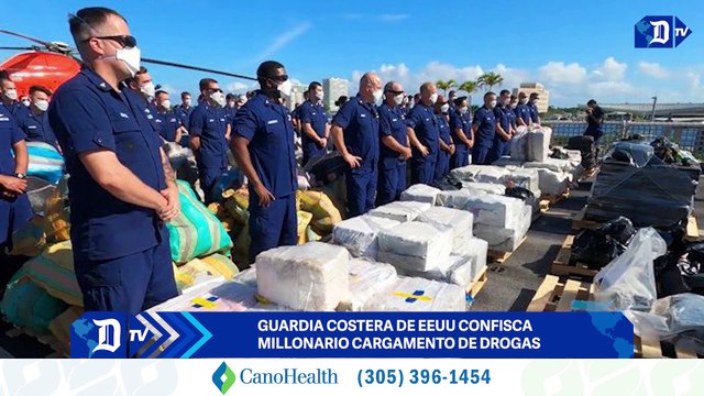 Guardia Costera de EEUU confisca millonario cargamento de drogas | El Diario en 90 segundos