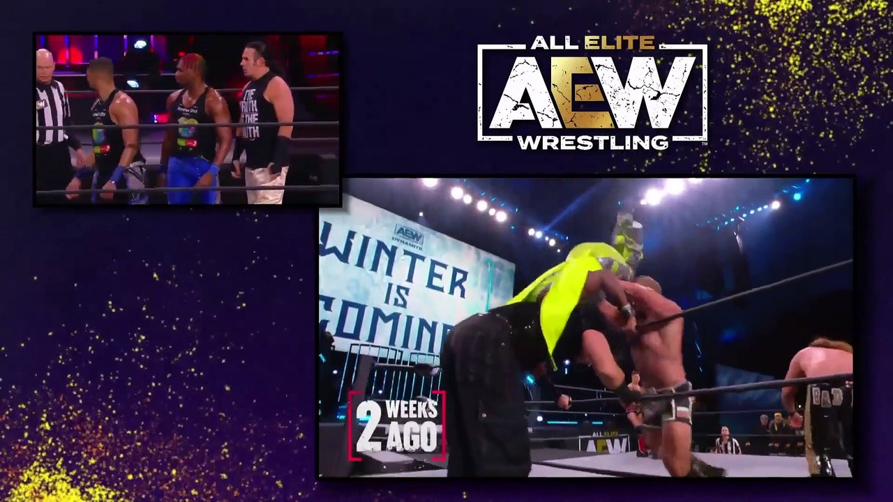 Private Party and Matt Hardy vs. Dark Order and Adam Page