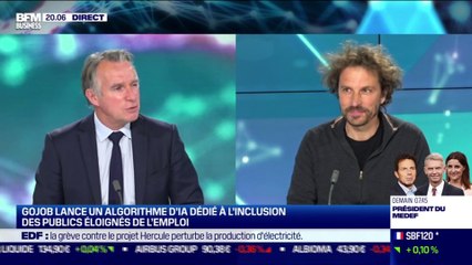 Pascal Lorne (Gojob) : Gojob lance un algorithme d'IA dédié à l'inclusion des publics éloignés de l'emploi - 17/12