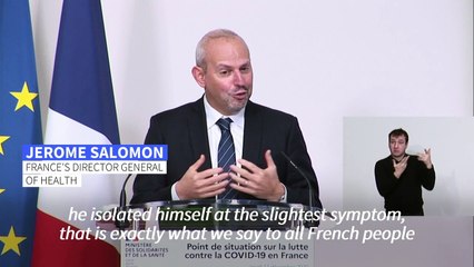 Macron's Covid should be "an example" for all French people: health chief