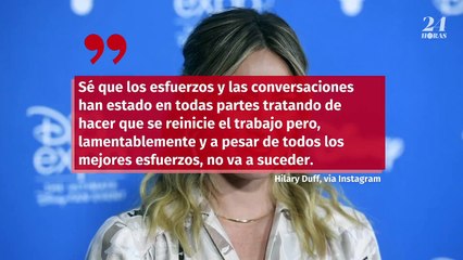 Hilary Duff confirma que reboot de ‘Lizzie McGuire’ está cancelado