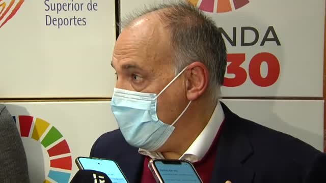 Tebas no ve cerca el regreso de público a los estadios: Sería una irresponsabilidad por nuestra parte