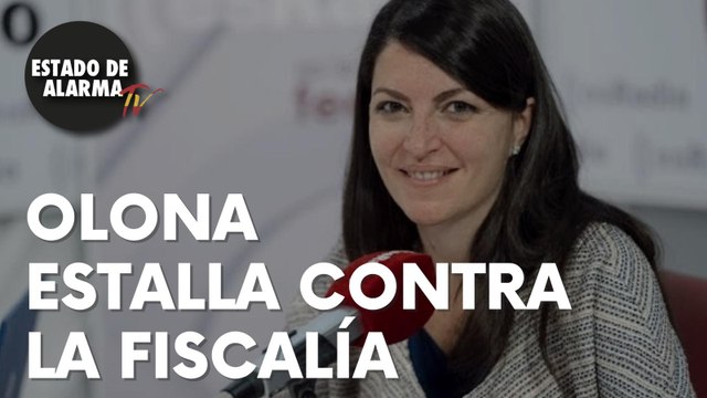 OLONA CALIFICA de VERGONZOSA la INVESTIGACIÓN de la FISCALÍA por el chat de los MILITARES RETIRADOS