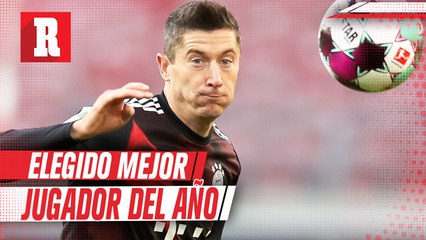 Robert Lewandowski, elegido mejor jugador del año