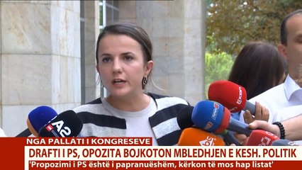 Report TV - Hajdari: Propozimi i mazhorancës nuk hap listat, PS po bën një hap pas