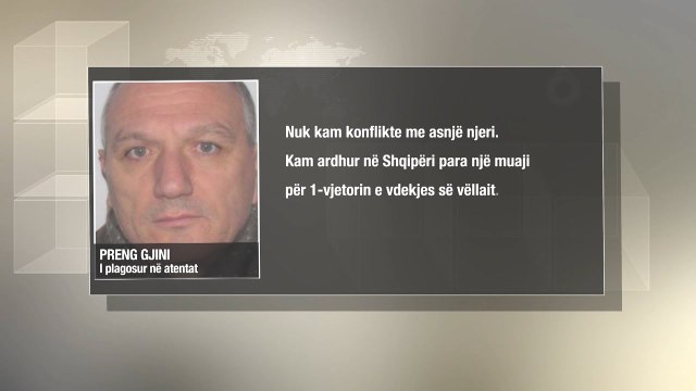 Atentati, dëshmia e Gjinit: Asnjë konflikt. Në Shqipëri për 1-vjetorin e vdekjes së vëllait