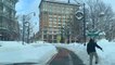 A drive through Binghamton as snow cleanup begins