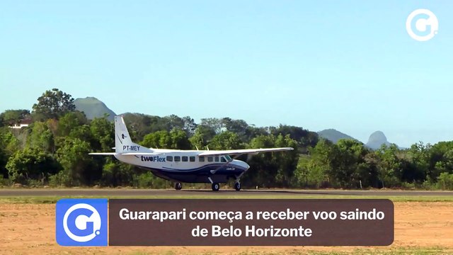 Guarapari começa a receber voo saindo de Belo Horizonte