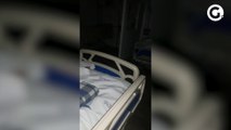 Pacientes e familiares relatam falta de luz no hospital dório silva, na serra