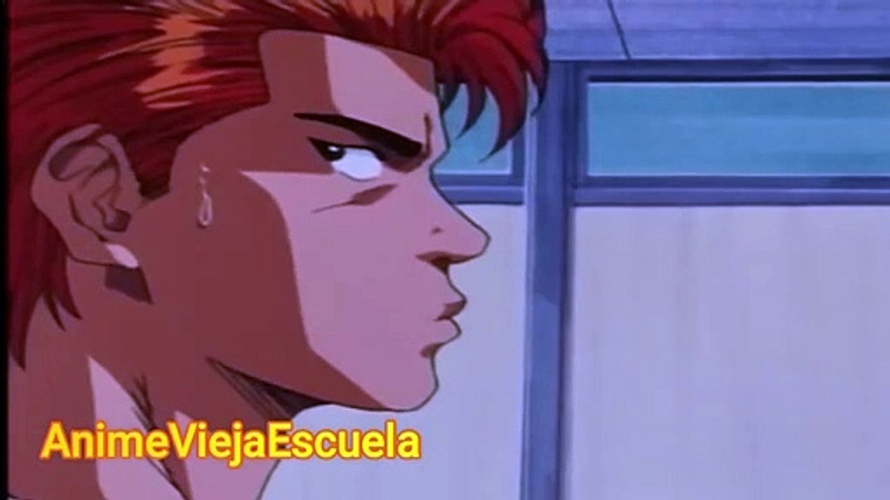 Slam Dunk - Hanamichi quiere conocer a hermano mayor de haruko el jefe gorila