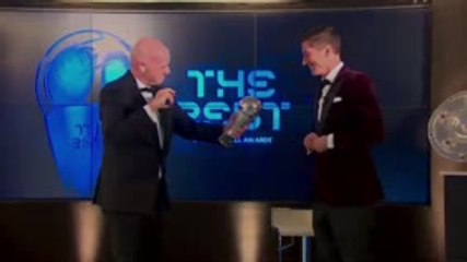 Lewandowski 'proud' to beat Messi, Ronaldo to Best FIFA Award