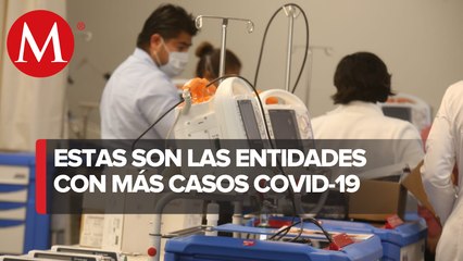 CdMx, con la mayor ocupación hospitalaria de camas generales y con ventilador por covid-19