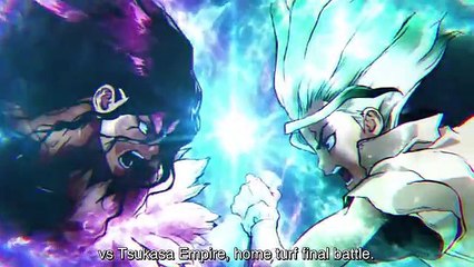 Dr.STONE Season 2 – STONE WARS – Official Trailer