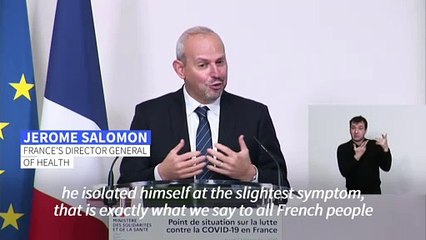 Macron's COVID should be "an example" for all French people: health chief