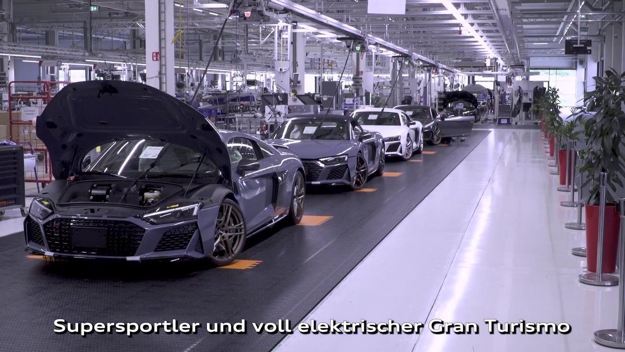 Audi plant Montageabläufe digital