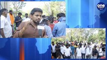 Osmania University క్యాంపస్‌లో తెలంగాణ విద్యార్థి ఫెడరేషన్ నేత సురేష్ యాదవ్ పై దాడి | Hyderabad