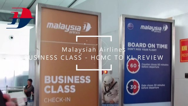 Malaysian Airlines MH767 - Ho Chi Minh to Kuala Lumpur Business Class Review What A Very Old Plane!