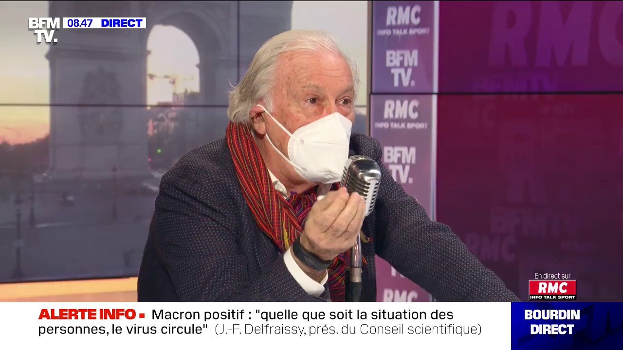 Pour Jean-François Delfraissy, "la moitié des contaminations" au Covid-19 survient "en intra-familial ou en intra-amical"