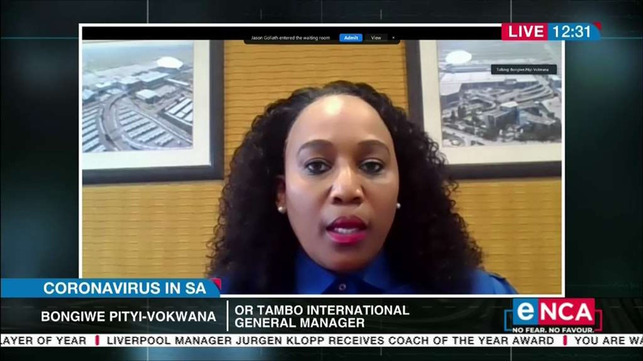 OR Tambo airport busy despite COVID-19 regulations