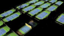 Fantastic Outdoor LED Tennis lighting by Brite Court Tennis Lighting