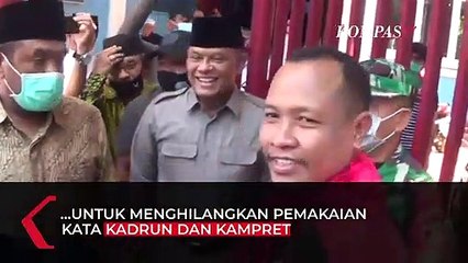 Gatot Nurmantyo Minta Masyarakat Hilangkan Pemakaian Kata Kadrun dan Kampret