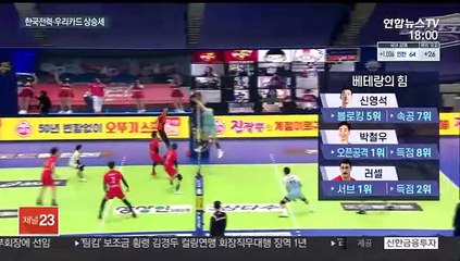 Скачать видео: [프로배구] 한국전력·우리카드의 상승세…순위권 판도 바뀔까