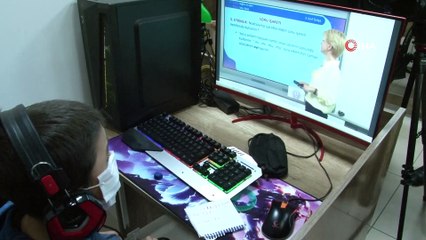 Bismil'de kapalı internet kafeler EBA destek noktalarına dönüştürüldü