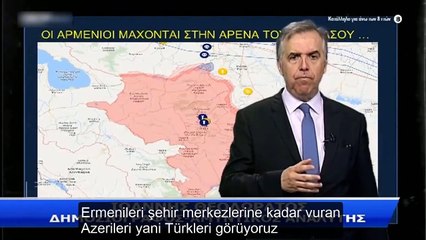 Yunan spiker: Ermeni cepheleri yavaş yavaş düşmeye başladı