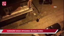 Elazığ'da ağabey kardeşini sokak ortasında silahla vurdu