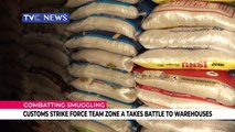 Customs strike force team zone a takes anti-smuggling battle to warehouses