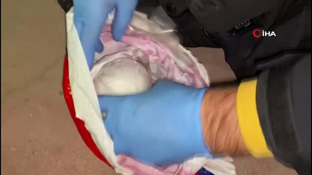Narkotik köpeği Galya, 900 gram metamfetamin buldu