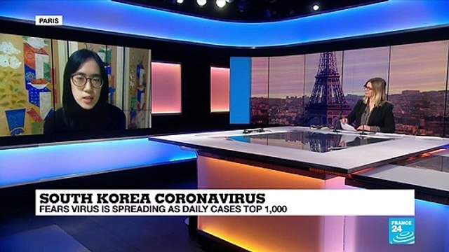 Coronavirus in South Korea: Fears virus is spreading as daily cases top 1,000