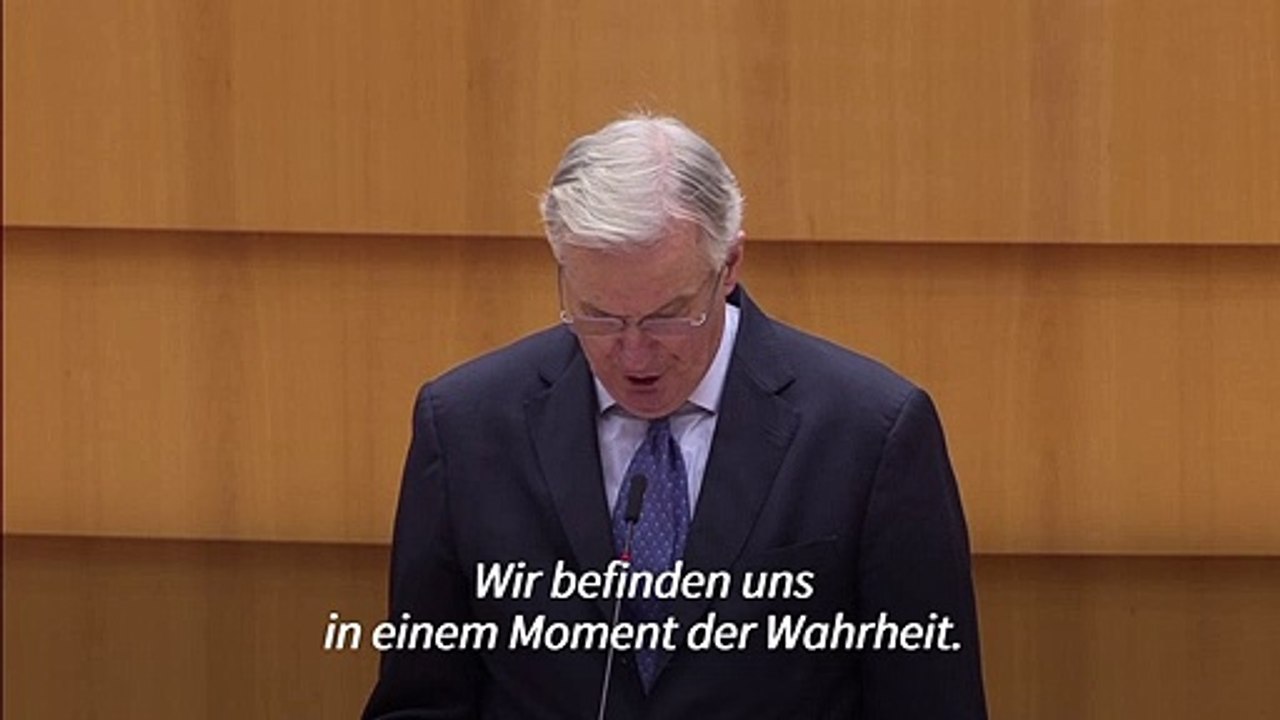 Barnier: In Brexit-Verhandlungen ist Stunde der Wahrheit gekommen