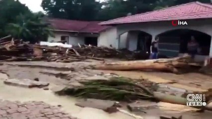 Son Dakika! Brezilya'da sel felaketi: 10 ölü | Video