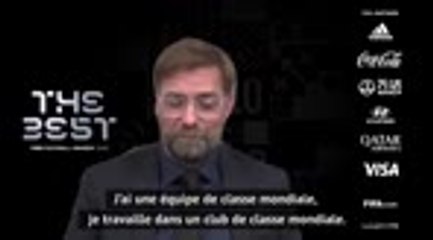 The Best FIFA Football Awards - Klopp : "Il n'y a aucune garantie de succès"