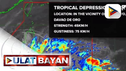PTV INFO WEATHER: Bagyong #VickyPH, nag-landfall sa Baganga, Davao Oriental
