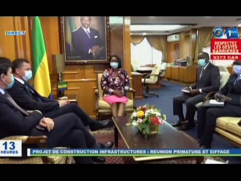 RTG/ Échange entre le Premier ministre et les membres de la société EFFAGE