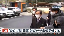 '라임 로비 의혹' 윤갑근 구속적부심 기각