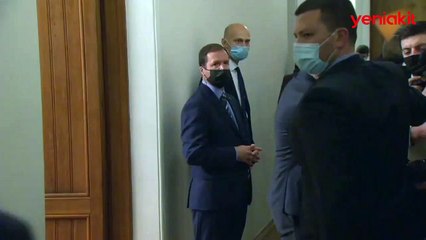 Azerbaycan-Ermenistan görüşmelerine dair ilk görüntüler