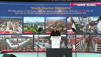 Bakan Kurum açıkladı: İstanbul'da 72 bin bina yenilenecek