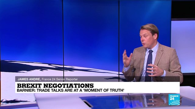 EU's Barnier says: just hours left for a Brexit trade deal