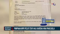 Wakil Ketua MPR Pecat Stafsus Karena Dinilai Hina Pancasila Dalam Unggahan Media Sosialnya