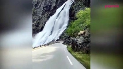 Bu yoldan geçmek yürek ister!