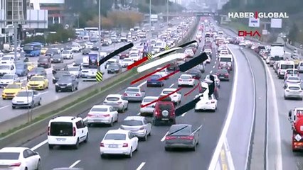 İstanbul trafiğinde yine aynı manzara! Kısıtlamaya saatler kala kilitlendi