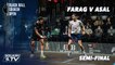 Squash: Farag v Asal - Semi Final Highlights - CIB Black Ball Open 2020
